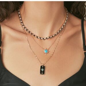 Elizabeth Stone Starman Pendant in Lapis Blue